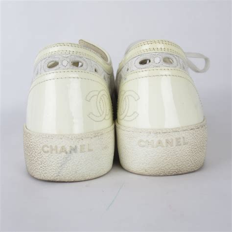 chanel cut out sneakers|chanel shoes.